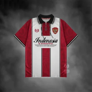 JERSEY TIMNAS INDONESIA WONDERFULL SERIES VOL 2 JERSEY VINTAGE JERSEY RETRO
