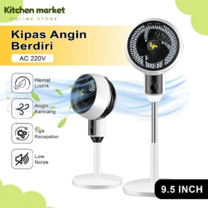 (KM)Kipas Angin Berdiri / Kipas Angin Fan Elektrik Rotation Stand Fan Premium 3 Tingkat Kecepatan