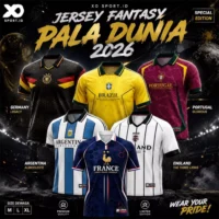 Jersey Piala Dunia 2026 Retro Fantasy Baju Vintage